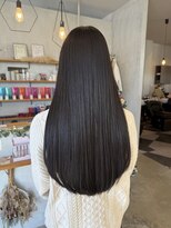 シェル 津山の手店(shel) オリーブブラウン艶髪髪質改善レイヤー