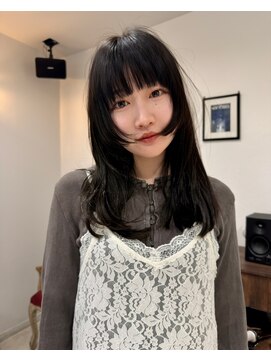 ナービス(NARVIS) 顔まわりカット/ナチュラルレイヤーカット/ワンカール