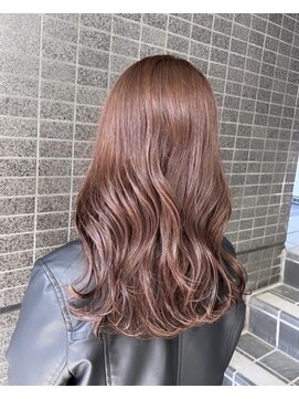 モアナ ルア バイ ヘッドライト 平塚店(Moana Lua by HEADLIGHT) Moana【平塚】#ピンクブラウン#デジタルパーマ#コテ巻き風