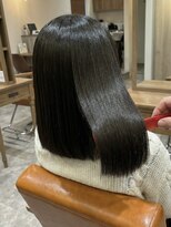 エミュー 大船店(emue) 大船ワンカラーブリーチなしダブルカラーオリーブブラウンカラー