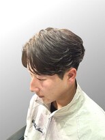 アノ(Ano.) 大分20代30代センターパートフェザーパーマニュアンスフェザー