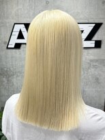 オルズ 渋谷(ALLZ) ハイトーンホワイトブロンドダブルカラーケアブリーチケアカラー