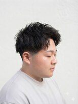 エクラート メン 仙台(ECLART men.) 仙台 カット ピンパーマ フェード