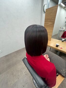 オルダ 岩出バイパス店(olda) 40代のお客様、髪質改善ストレート