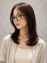 フォト イケブクロ(foto IKEBUKURO)&nbsp;結べるミディアムレイヤー/顔まわりカット/池袋10代20代30代