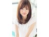 10/31迄●艶カラー+カット+マーブ+炭酸泉+3StepTrプチSPAコース ¥9999