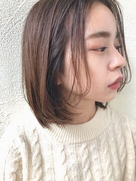 アンアミ オモテサンドウ(Un ami omotesando) 【Ｕｎａｍｉ　島田梨沙】　2018秋の小顔愛されボブ☆