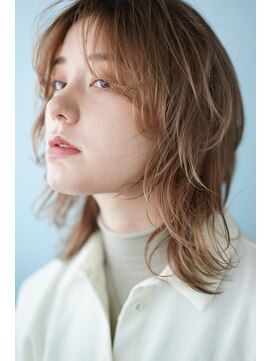 ホーミートウキョウ(HOMIE TOKYO) ウルフレイヤー×美髪×小顔×前髪×ハイライト×レイヤーカット