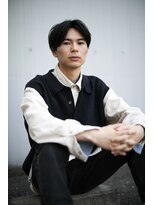 モーニン(Moanin')&nbsp;黒髪センターパート◎ショートマッシュ《堀江臣吾》