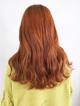 アイティーバイアルバム 松戸店(IT by ALBUM) オレンジベージュロング_ミニウルフテラコッタ_ba325432