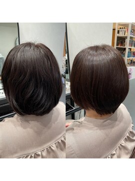 アッカ(ACCA by e.m.a) [ACCA]有働/収まるショートボブ縮毛矯正