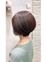 オラ ボーテ(Aura Beaute)&nbsp;30代40代50代大人かわいい ナチュラルショートスタイル