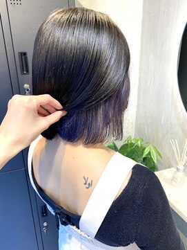 オルロバイイザ(ORLO by IZA) ◎ラベンダーグレージュ×インナーカラー