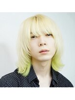 ゴールドシブヤ(GOALD SHIBUYA)&nbsp;ハイトーンウルフ【個性派ホワイトウルフ】