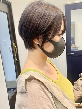 アルコイリスバイドールヘアー(ARCOIRIS by Dollhair) ロブヘアAラインボブボブウルフ前髪なしショートグレージュ