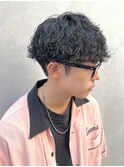 ツイスパ_波巻きパーマ_波巻きスパイラル福岡天神佐野