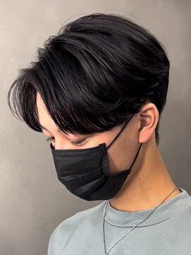 エルマーク(L-MARK) ニュアンスパーマセンターパートサイドパート韓国カルマパーマ