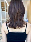小顔ヘルシーレイヤースタイル透明感カラー【修】20代30代40代