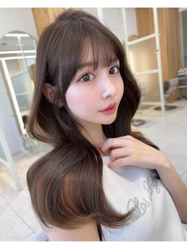 アフロートリノ(AFLOAT Leino) 大人可愛い　韓国ヘア　くびれヘア　レイヤーカット　銀座美容室