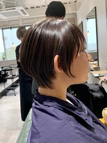 アーツ 茅ヶ崎(arts)&nbsp;ショートカット20代30代40代前髪あり面長丸顔ショートボブ