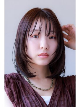 ヘア アンド メイク リーフ(Hair and Make Leaf) ナチュラルボブ