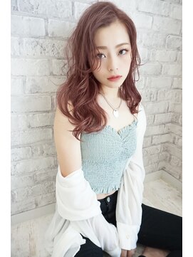 イーエス(E.S) ブリーチ1回 スモーキーピンク