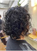 メンズワイルドパーマ
