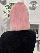 ロウル 渋谷(LOWRL)&nbsp;ホワイトペールピンク/ケアブリーチカラー