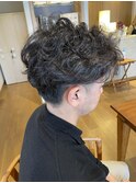 リッジパーマ/メンズカット