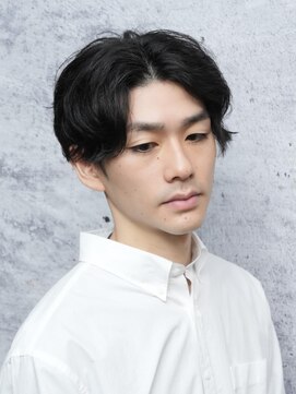 ロバーツヘアー 日野店 メンズナチュラルセンターパート