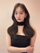 ボタン シブヤ(VOTAN SHIBUYA)&nbsp;韓国風/内巻き/セミロングヘア/20代/30代