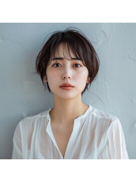 ヘアメイク リーフ 茂原店(HAIRMAKE Leaf) 大人かわいいショート/モテ髪