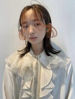 シーカ ニカイ(siika NIKAI) ポイントブリーチでイメチェン　エアリーオレンジレイヤー