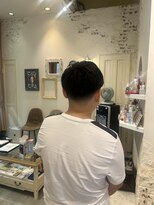 ヘアデザイン アクスト 西宮北口本店(HAIR DESIGN axt) 10代のフェードカット