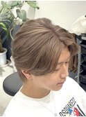 CIERA.メンズセンターパート×ミディアムレイヤー
