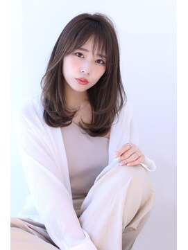 オーロ 千里山店(ORO) 20代30代40代50代ボブルフネビージュ小顔ワンレンショート