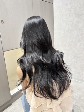 エースヘアー(A.hair) ボルドーブラック/ハッシュカット/髪質改善トリートメント