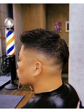 タフ バーバーショップ(TOUGH BARBER SHOP) wave up skin fade  ウェーブアップ　スキンフェード