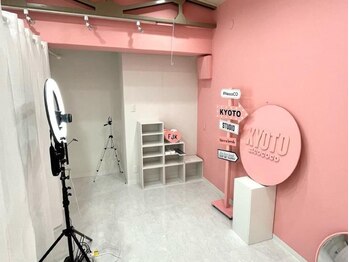 ネオココ(NeocoCO)の写真/【量産型ヘアセットが得意なサロン】京都で希少な可愛い韓国風セルフフォトスタジオ併設ヘアセット専門店★