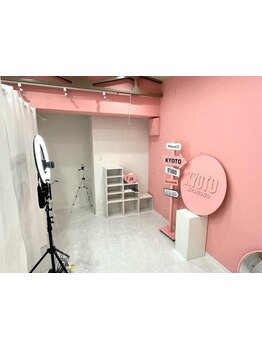 【量産型ヘアセットが得意なサロン】京都で希少な可愛い韓国風セルフフォトスタジオ併設ヘアセット専門店★