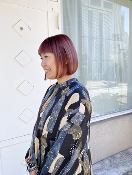 ヘアメイク バースデイ(Hair make Birth Day) ミニボブ/ワンレンボブ/ハイトーンボブ/ダブルカラー