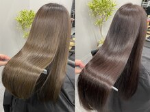 髪質改善【UPTOGLOSS】☆カラーや縮毛強制と同時に施術可能☆クレムでは髪質改善/Coloristが徹底サポート