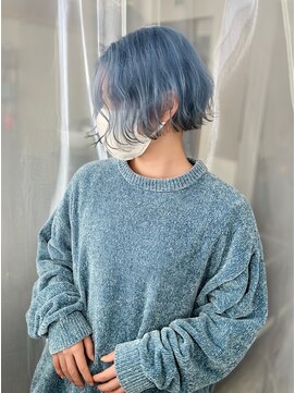 カラ ヘアーサロン(Kala Hair Salon) ハイライトバレイヤージュダブルカラーケアブリーチ20代30代