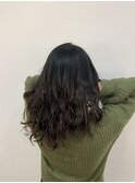 コテ巻き風