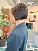 イメチェン/ホワイトブロンド/外ハネボブ/美髪/栄/矢場町c77