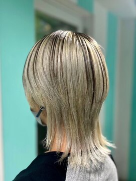 マティーナ ヘアー 池袋(Matina hair) 【ウルフ×デザインカラー】池袋美容室