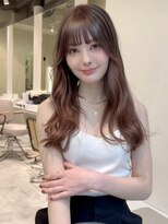 アミー 駒澤(Ammy komazawa)&nbsp;ロング/ロングレイヤー/ベージュ/ベージュカラー/小顔カット