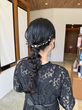 サラビューティーサイト 志免店(SARA Beauty Sight) 【志免】編みおろしスタイル♪
