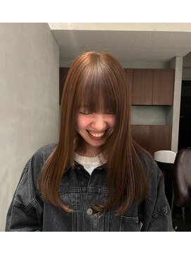 ヨーク(YOKE) 髪質改善艶髪酸性ストレートオレンジブラウンケアトリートメント