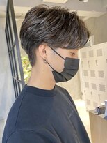 エリマ 横浜西口(elima) 横浜西口センターパートニュアンスパーマフェザーショート緩め